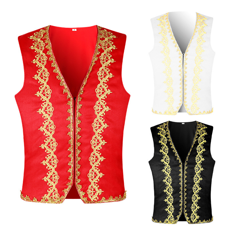 Medieval Gold Embroidery Baroq - Tops ulasan dan harga