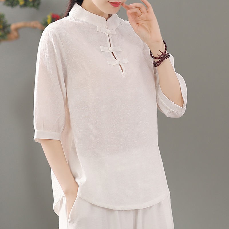Pullover Crew Neck Blouse Regu - Blouses ulasan dan harga